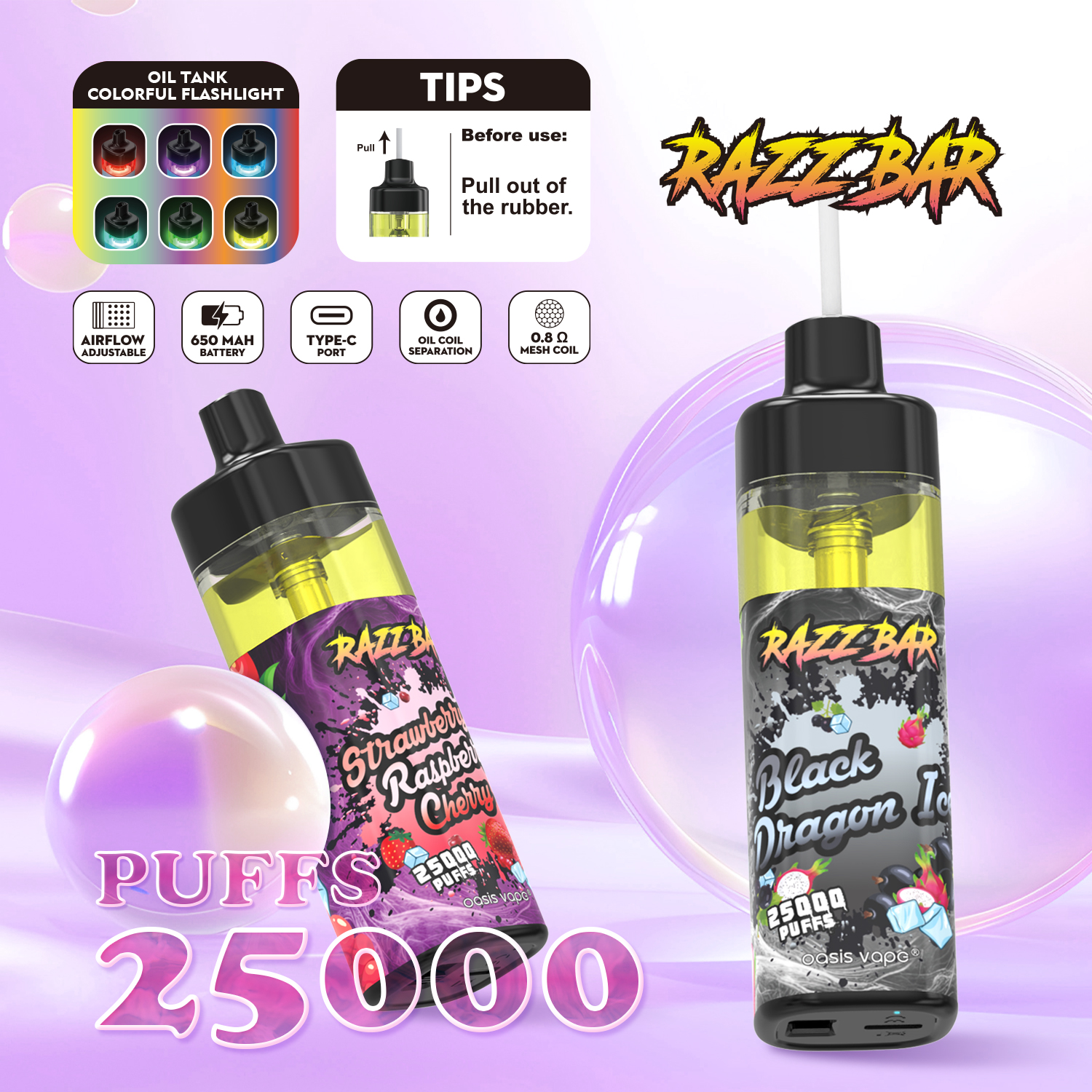 RazzBar 25000 Puffs